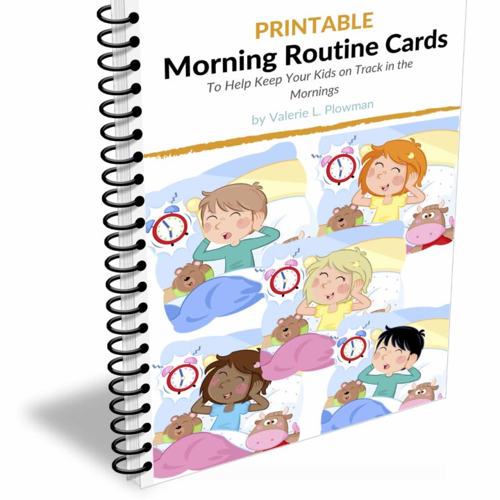 Printable Morning Routine Cards by Valerie Plowman