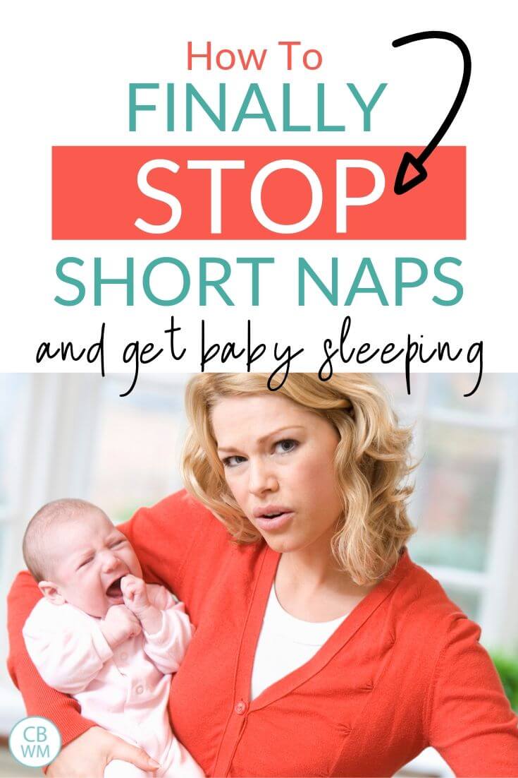 How to finally stop short naps Pinnable Image