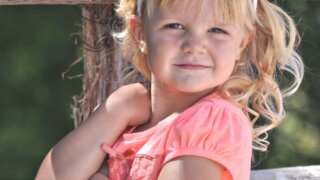 My strong-willed McKenna at age 4