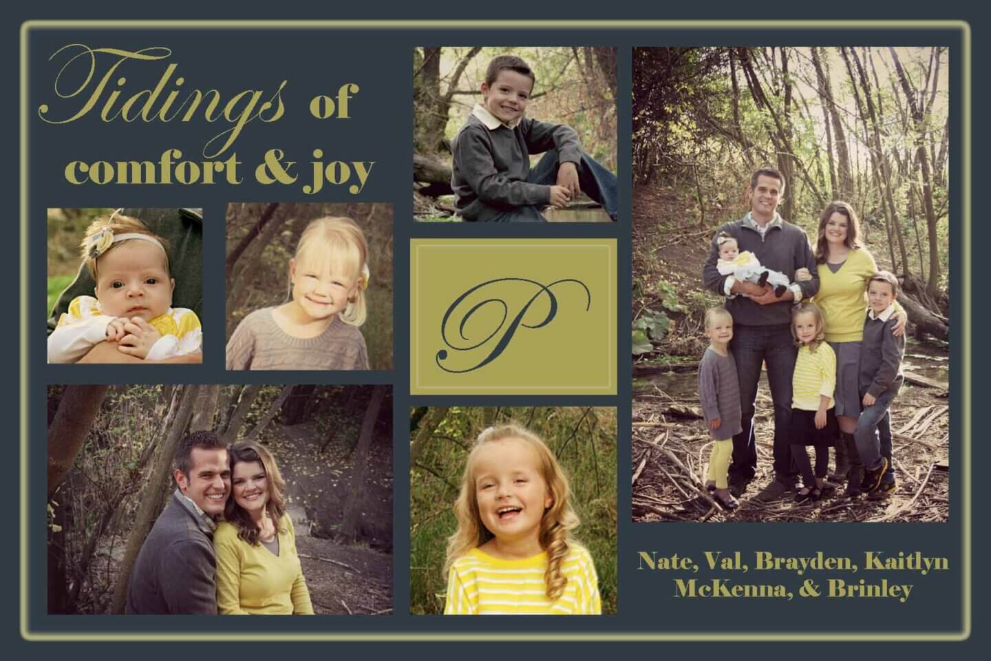 2012 Plowman Family Christmas Card