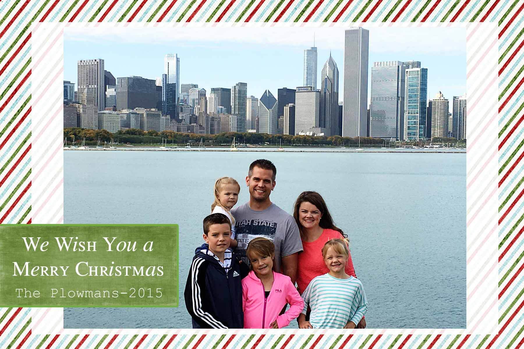 2015 Plowman Family Christmas Card