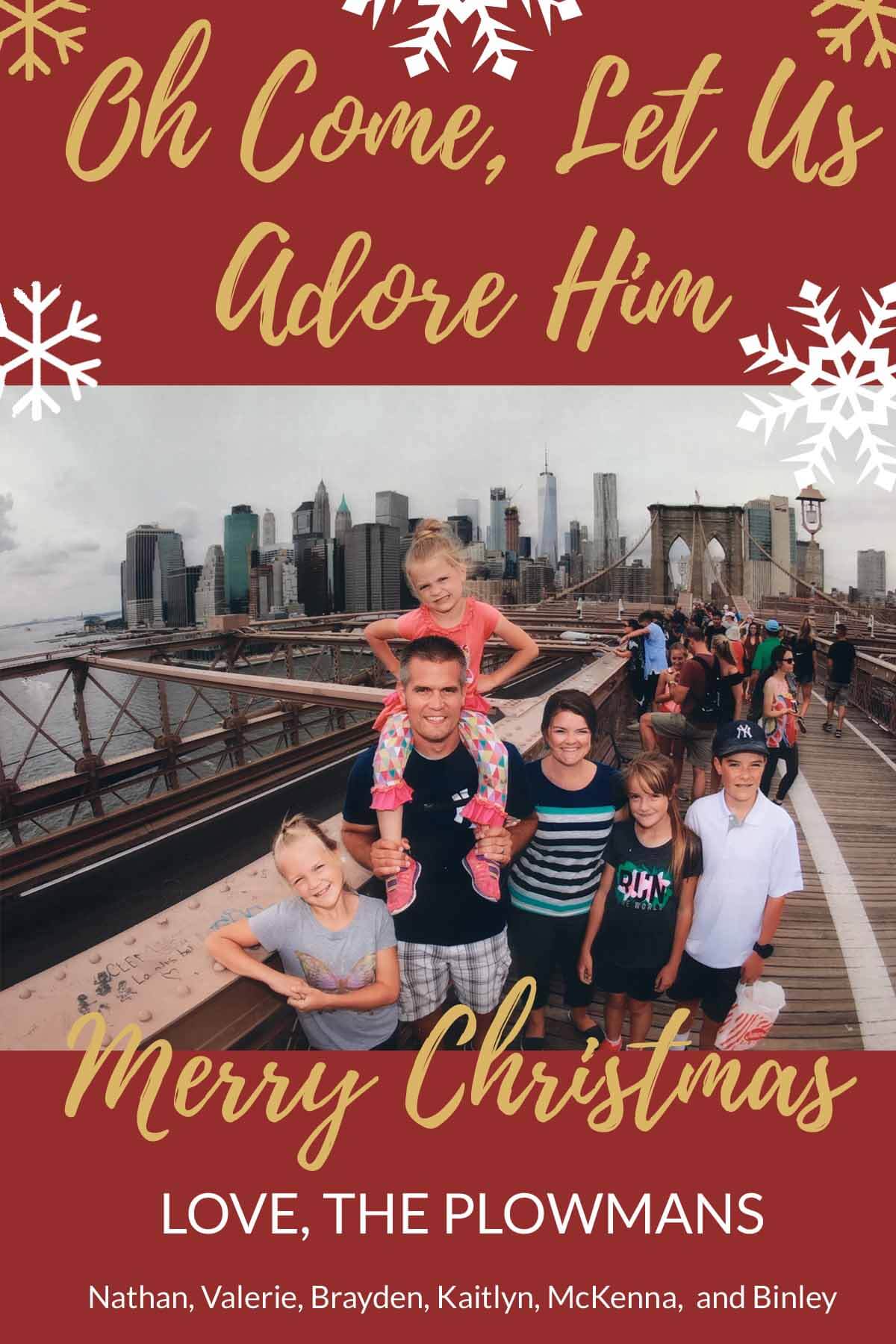 2017 Plowman Family Christmas Card