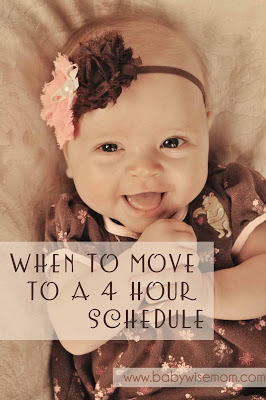 When to Move to 4 Hour Schedule