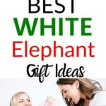 Best white elephant gift ideas pinnable image