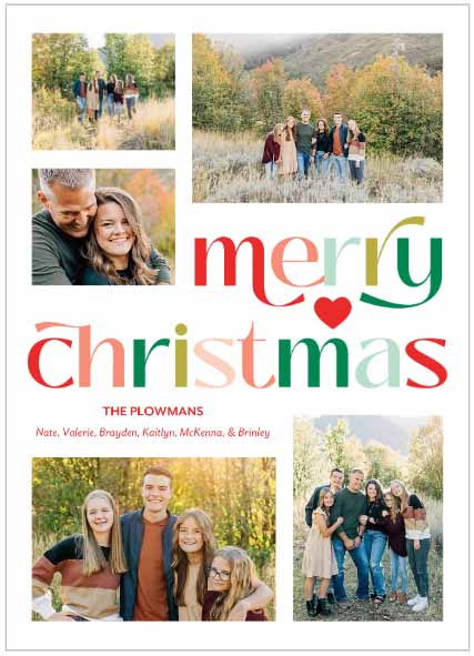 Merry Christmas Christmas card