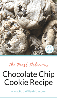 The Most Delicious Chocolate Chip Cookie Recipe. Chocolate chocolate chip cookies. Soft cookies kids love.