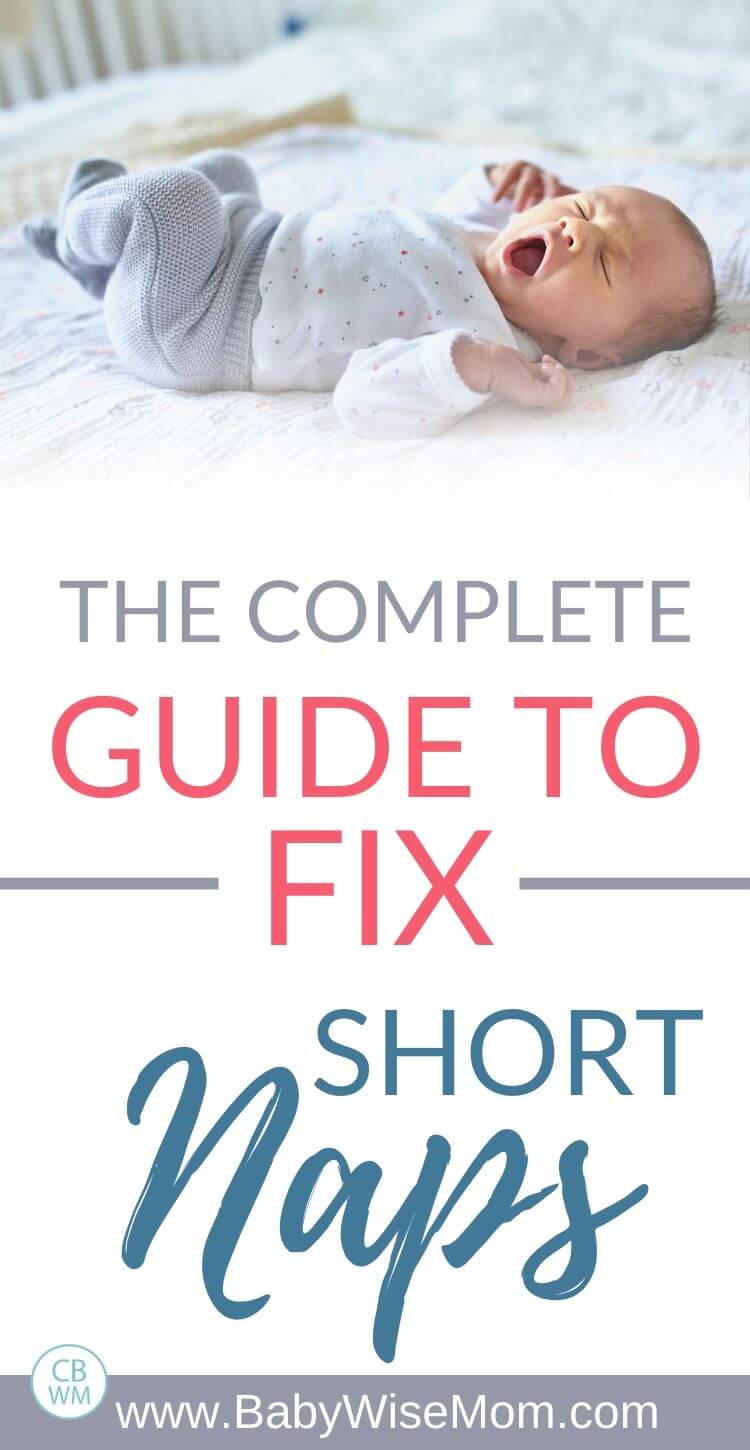 Fix short baby naps pinnable image