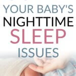 How to solve your baby's nighttime sleep issue pinnable image