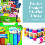 Easter basket stuffing ideas pinnable image