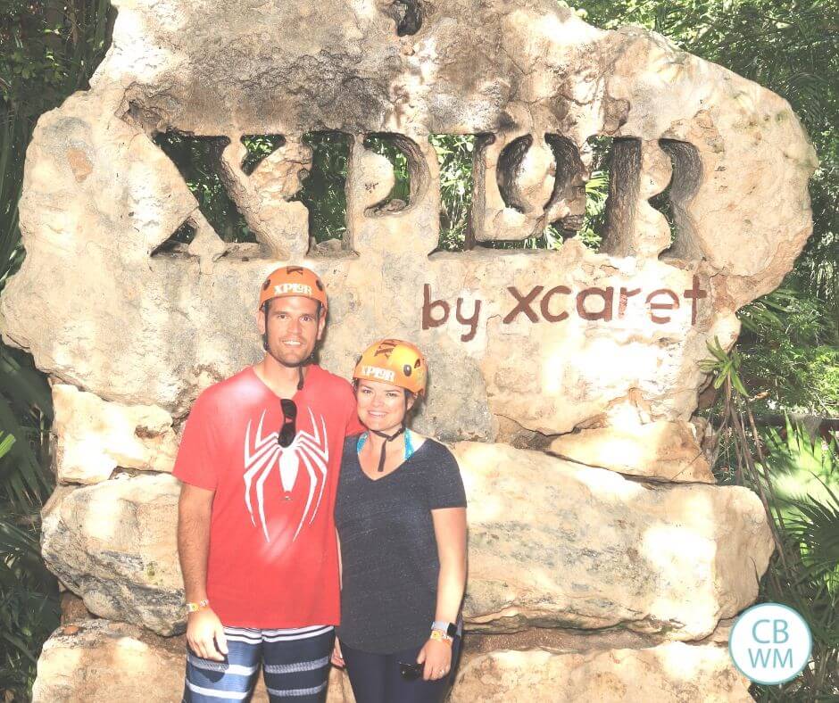 Xplor adventure park in Mexico.