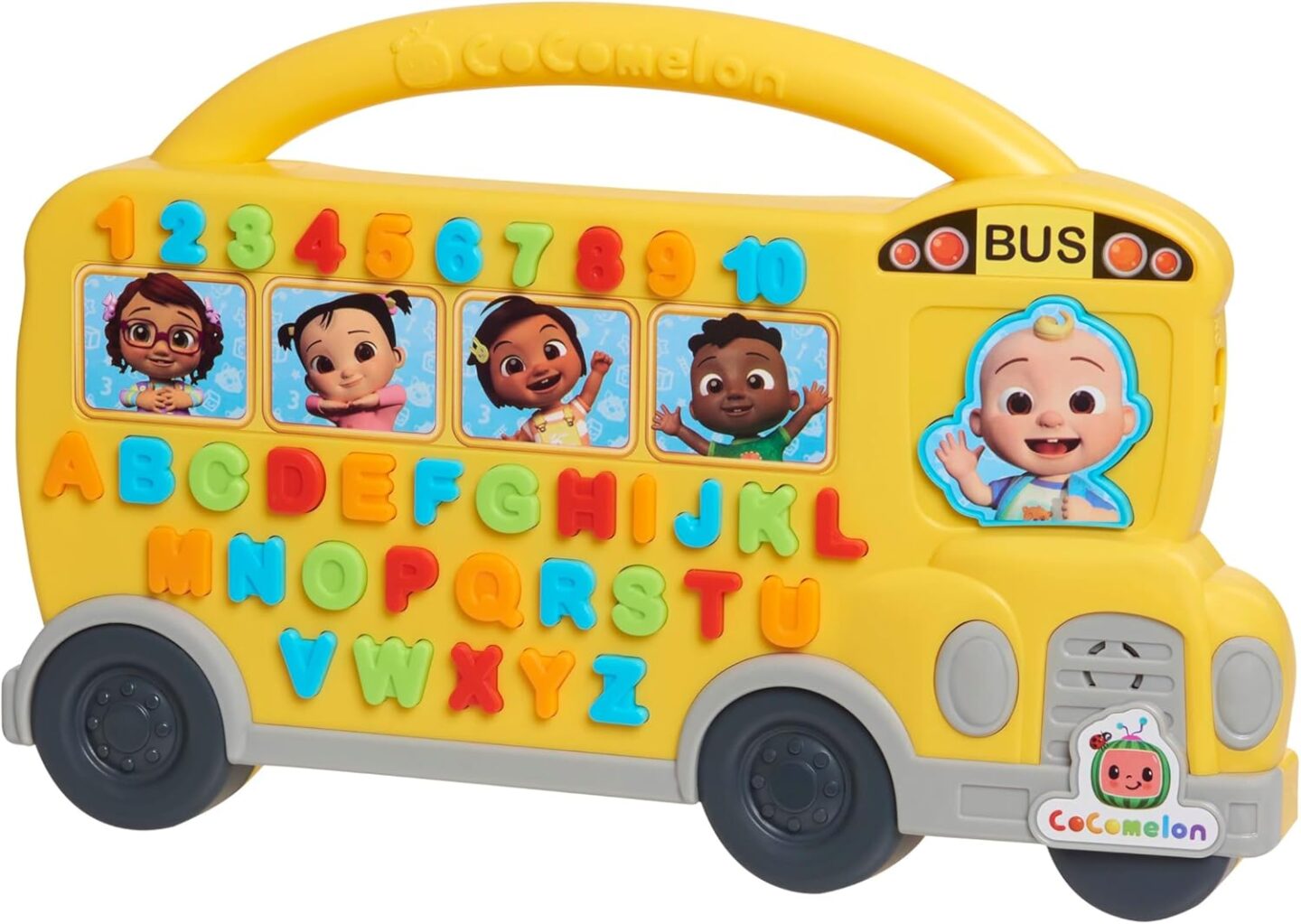 Cocomelon learning bus toy