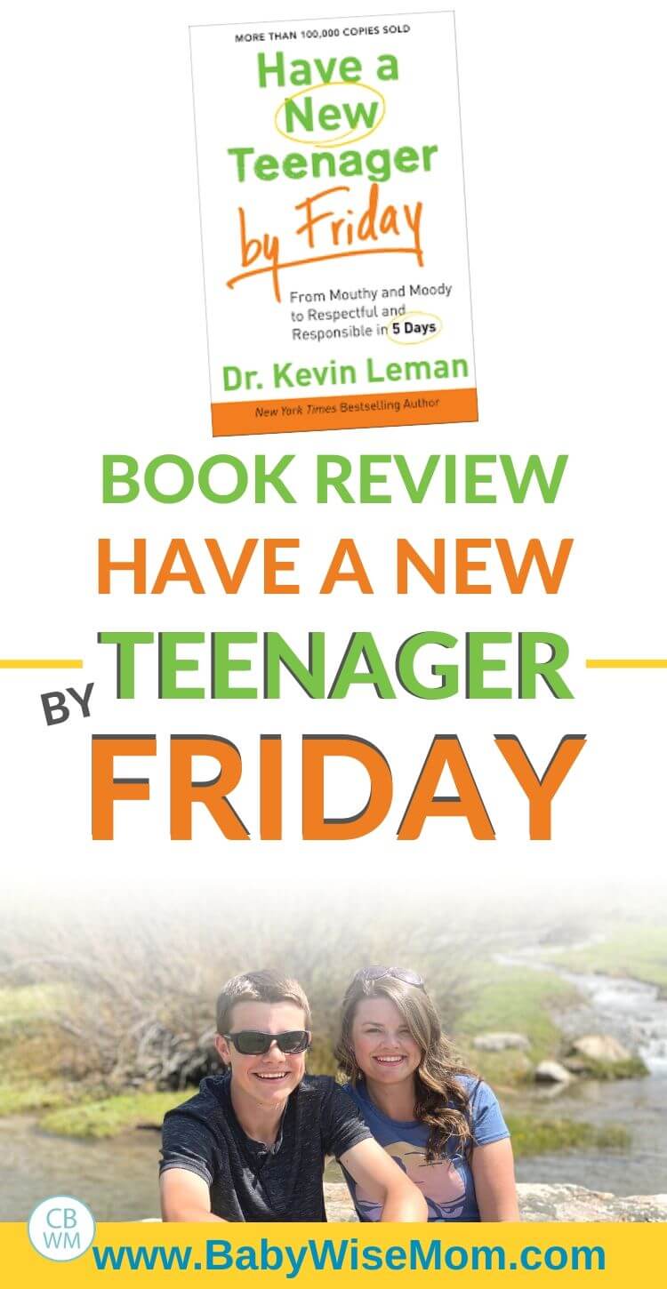 Book review: have a new teenager by Friday pinnable image