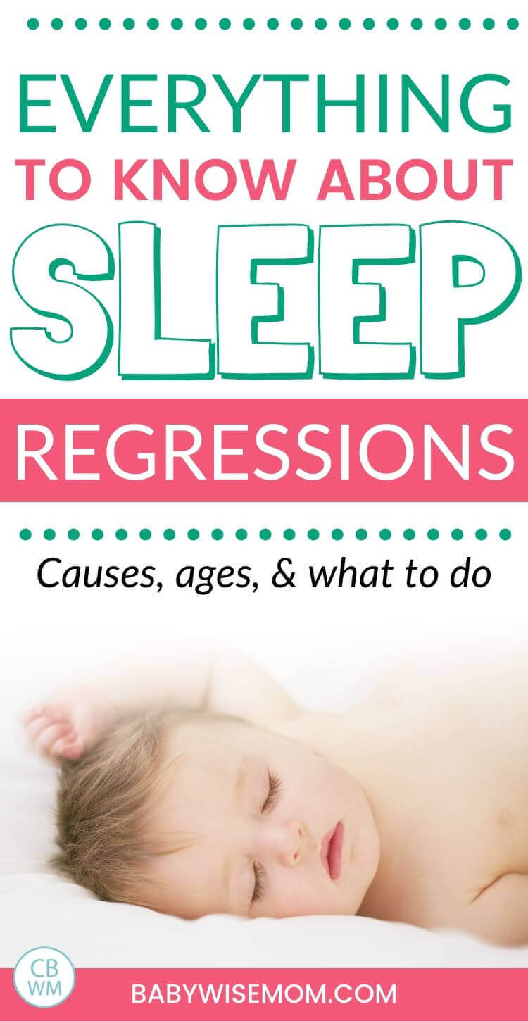 Everything to know about sleep regressions pinnable image