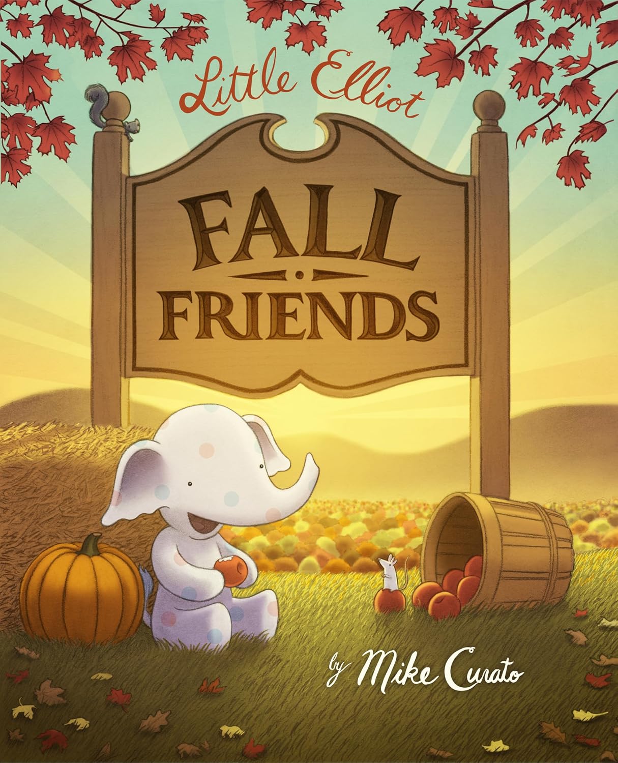 Little Elliot, Fall Friends book cover