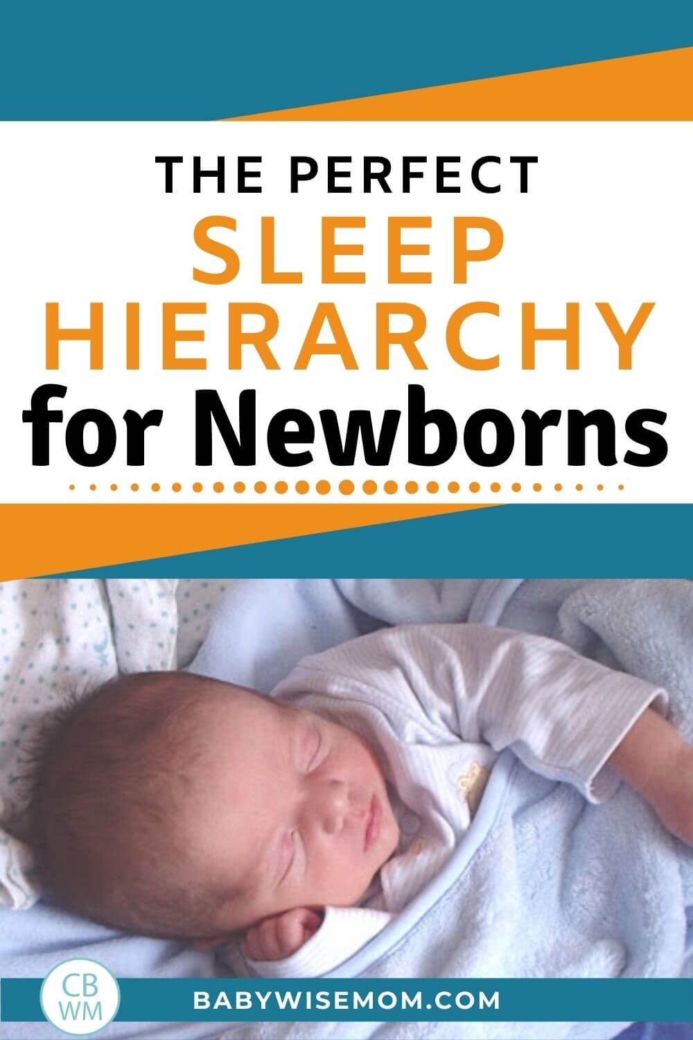 Sleep Hierarchy for Newborns pinnable image