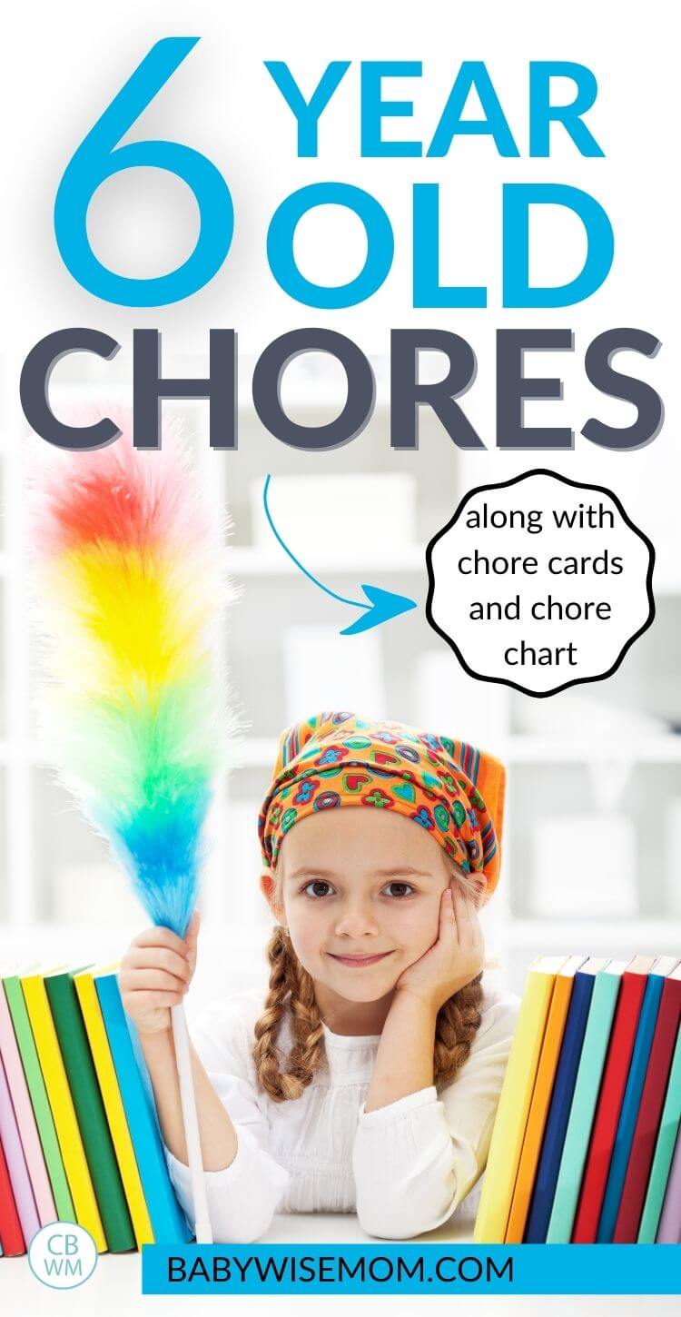 6 year old chore list