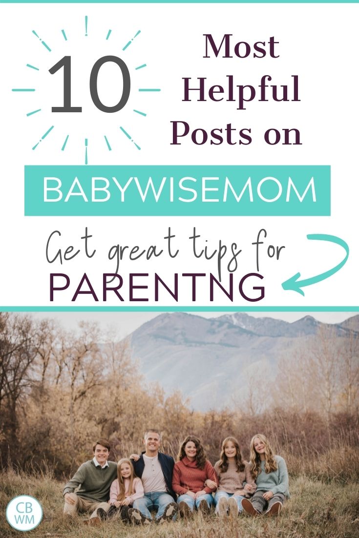 Top parenting posts on babywise mom blog