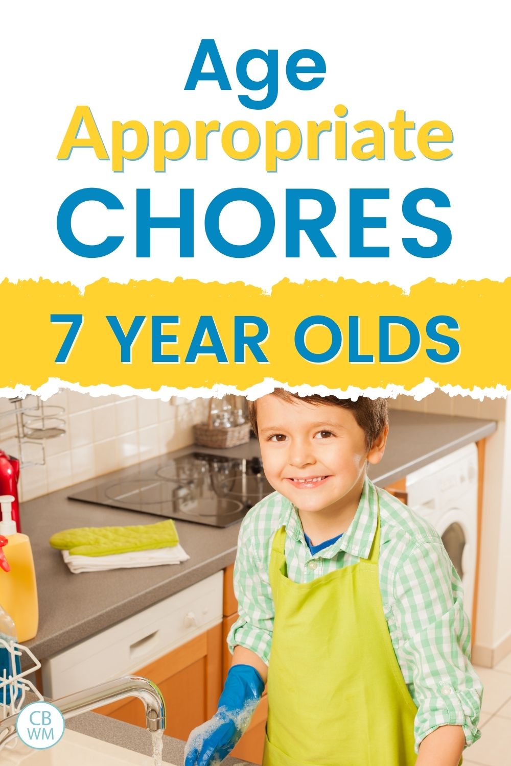 age appropriate chores for 7 year olds