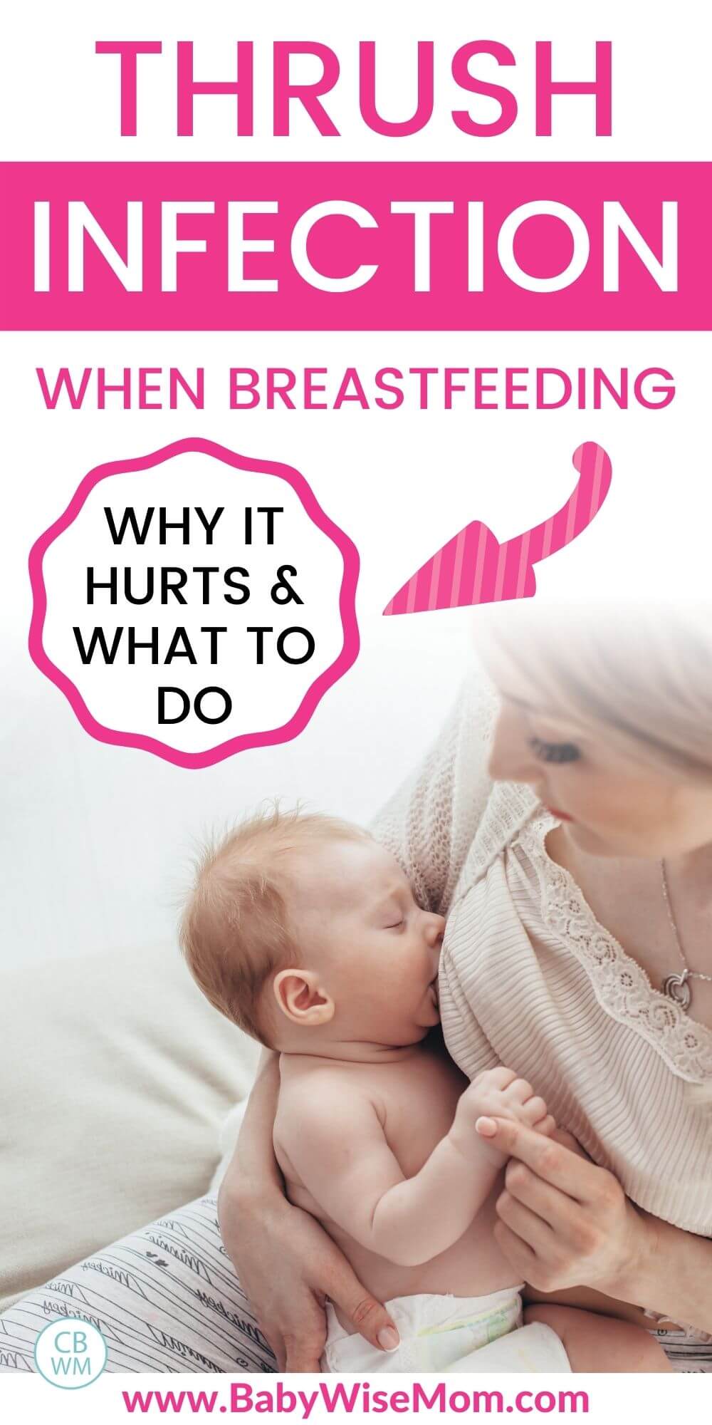 Thrush infection when breastfeeding