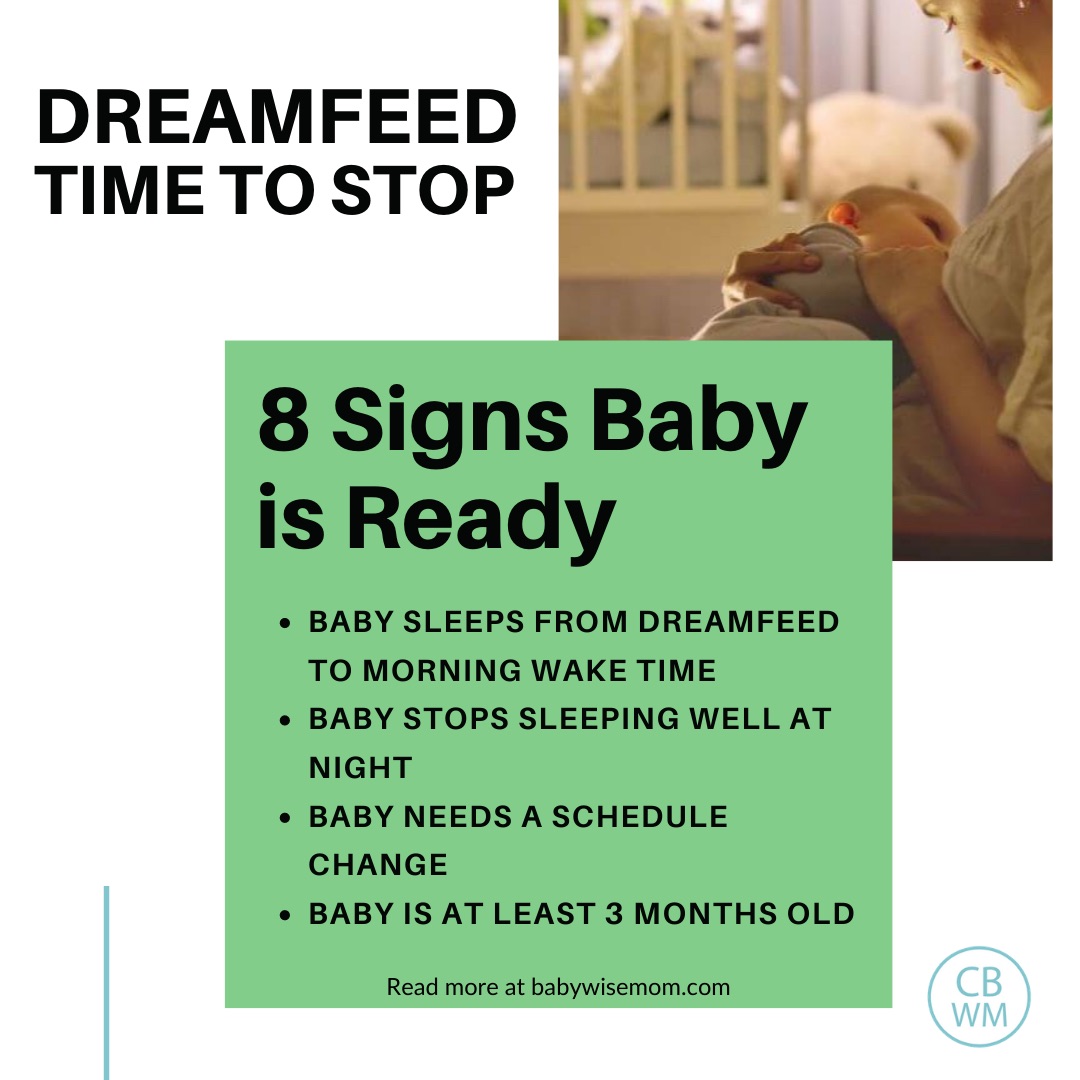 8 signs baby is ready to stop the dreamfeed
