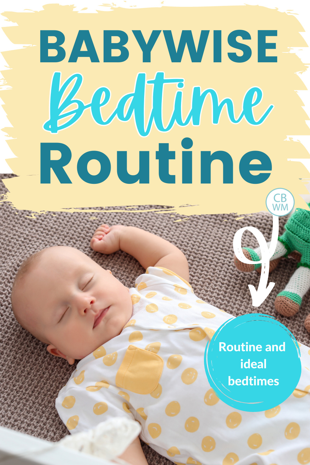 Babywise bedtime routine