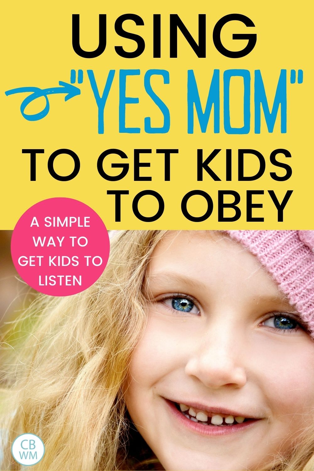 Yes mom to get kids to obey