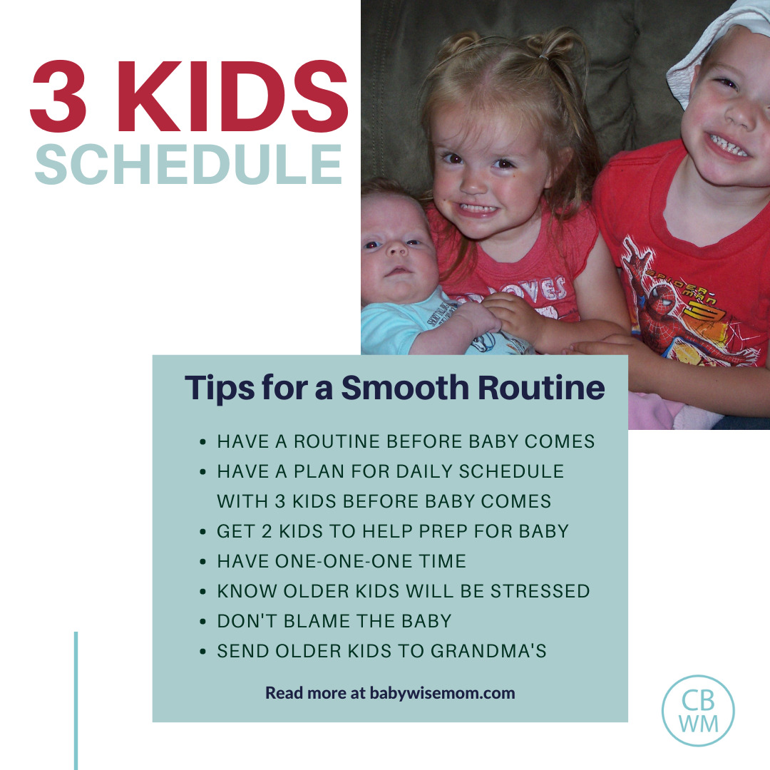 3 Kids Schedule Tips for a Smooth Routine graphic