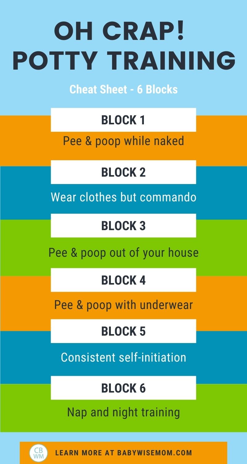 Steps for Potty Training Visual