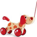 Pepe Pull Along - Walk Along Wooden Dog Toy