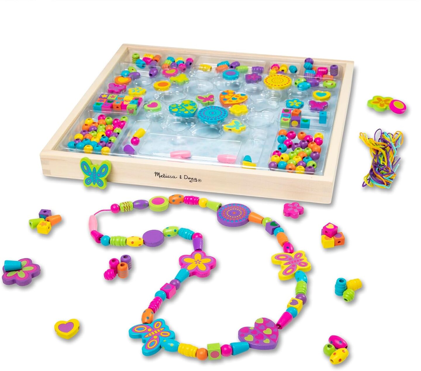 Melissa & Doug Created by Me! Bead Bouquet Deluxe Jewelry Kit image