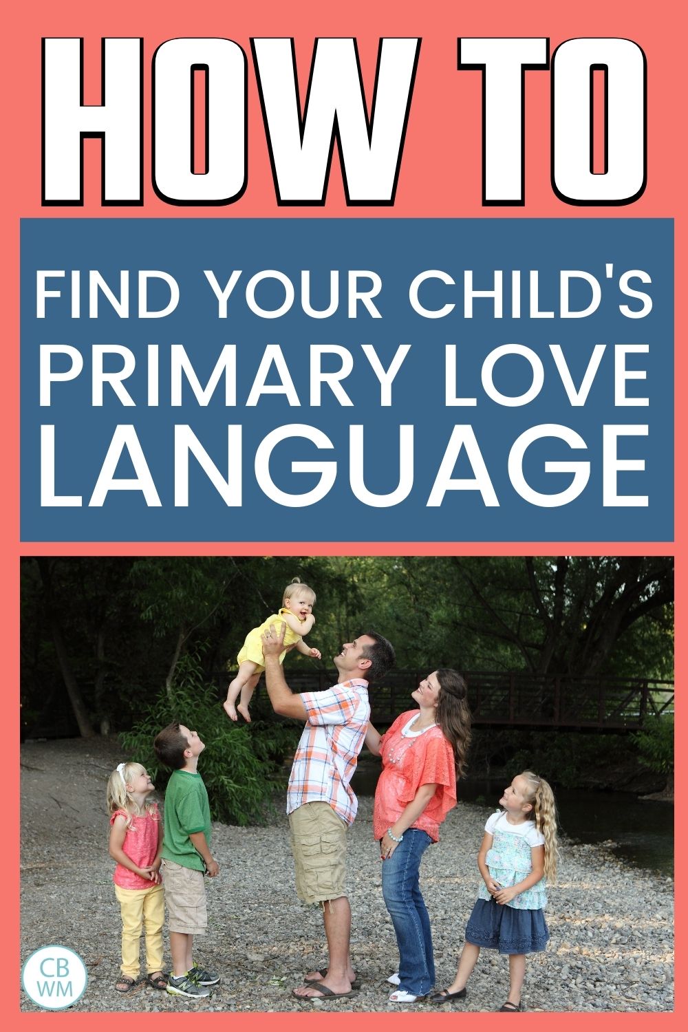 Find primary love language pinnable image