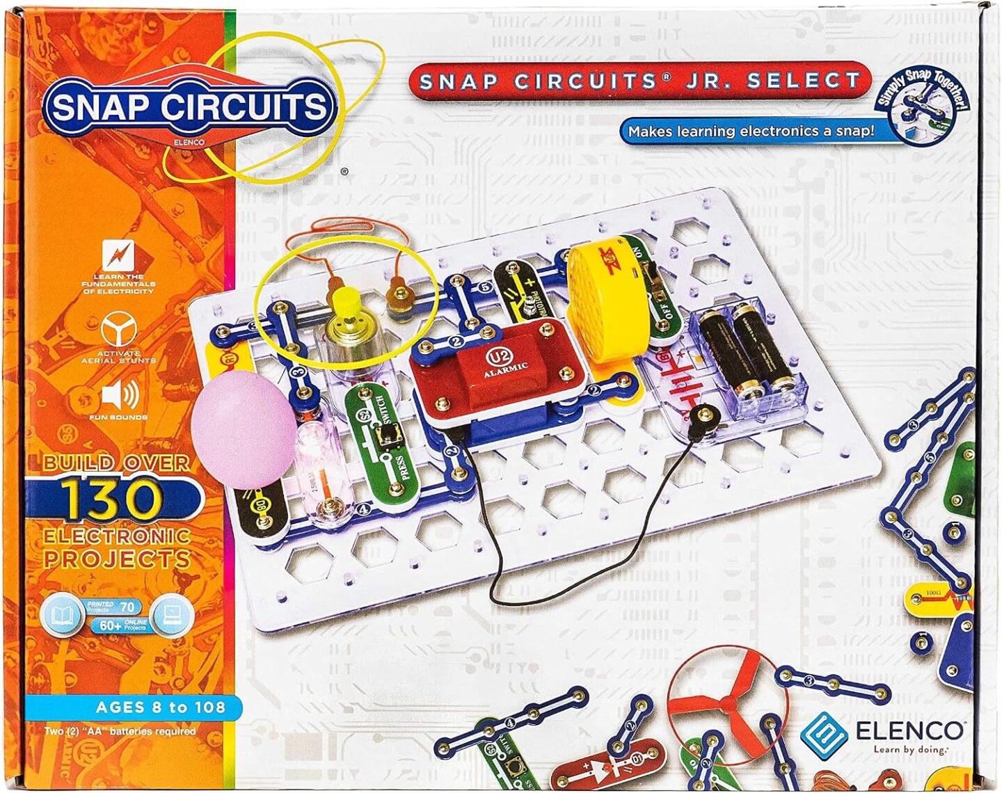 Snap Circuits Jr. Select SC-130 Electronics Exploration Kit image