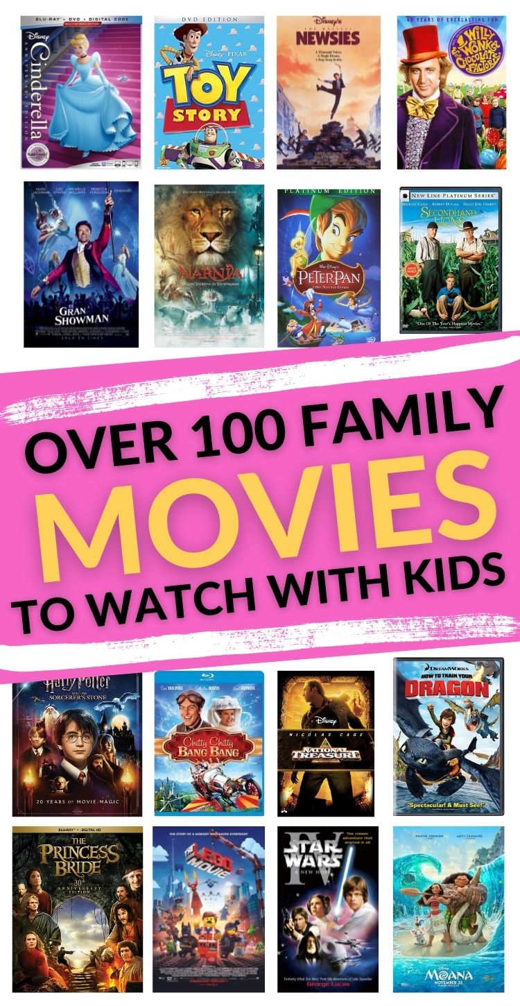 Family movies to watch with kids