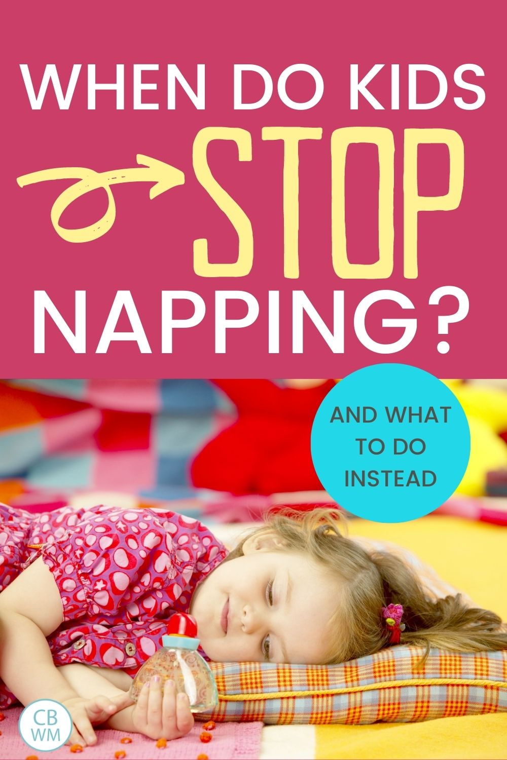 Kids stop napping pinnable image