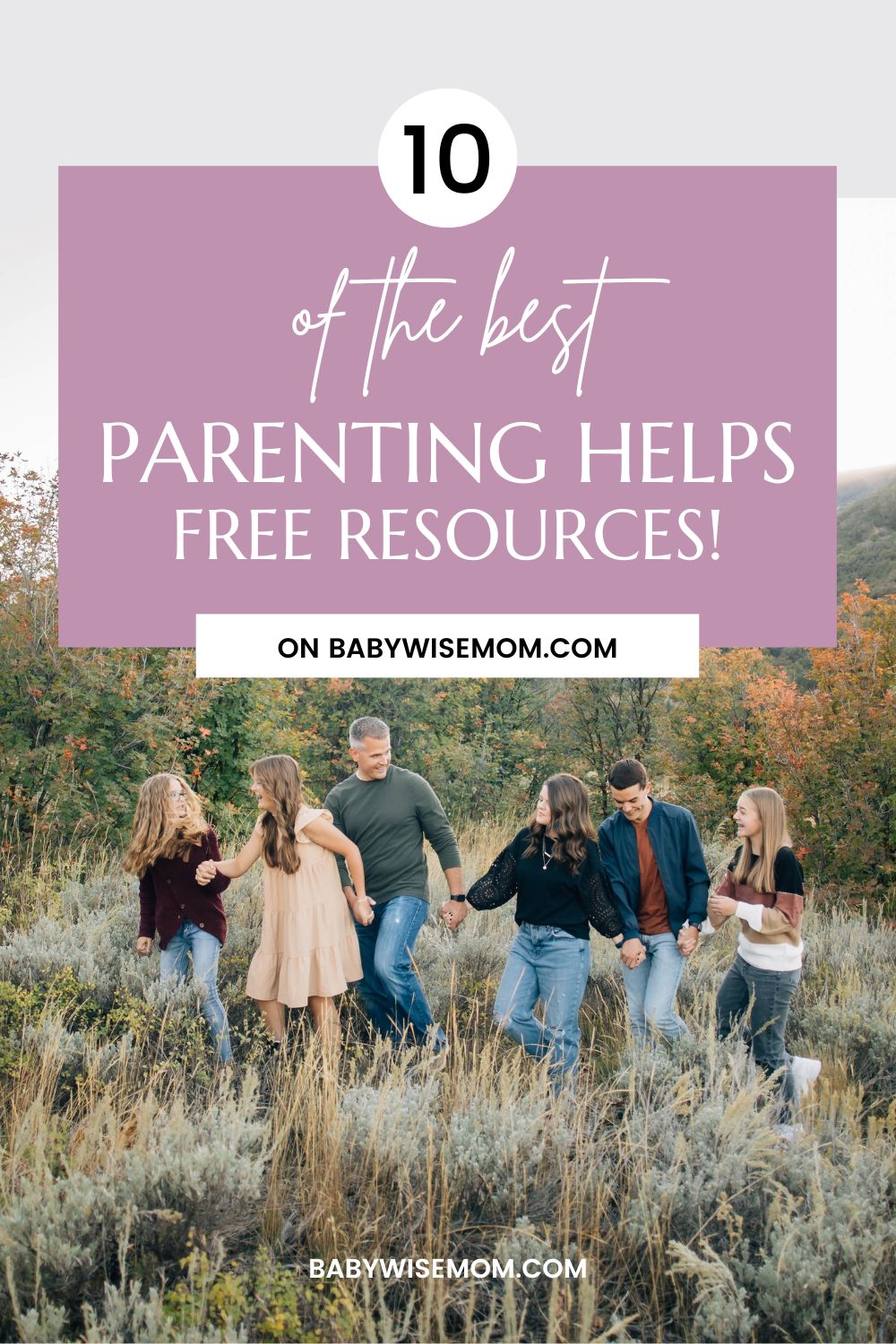 10 best parenting resources pinnable image