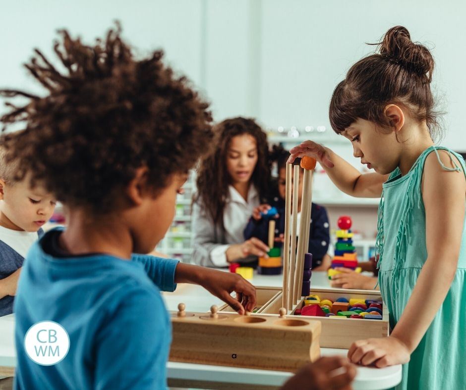 Children in the classroom together