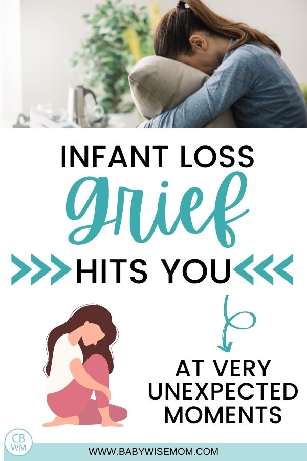 Infant loss grief pinnable image