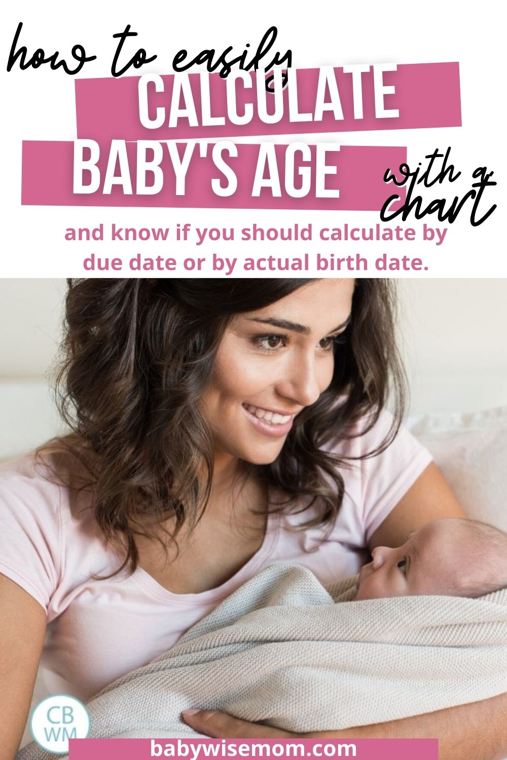 How to calculate babys age