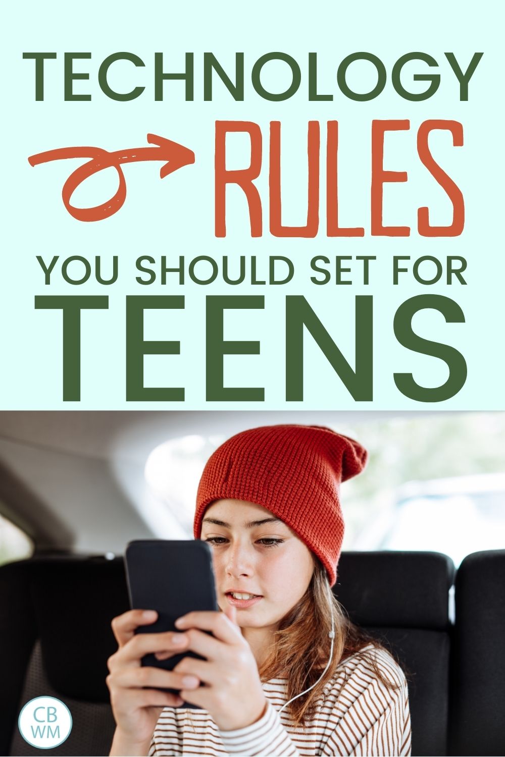 Technology rules for teens