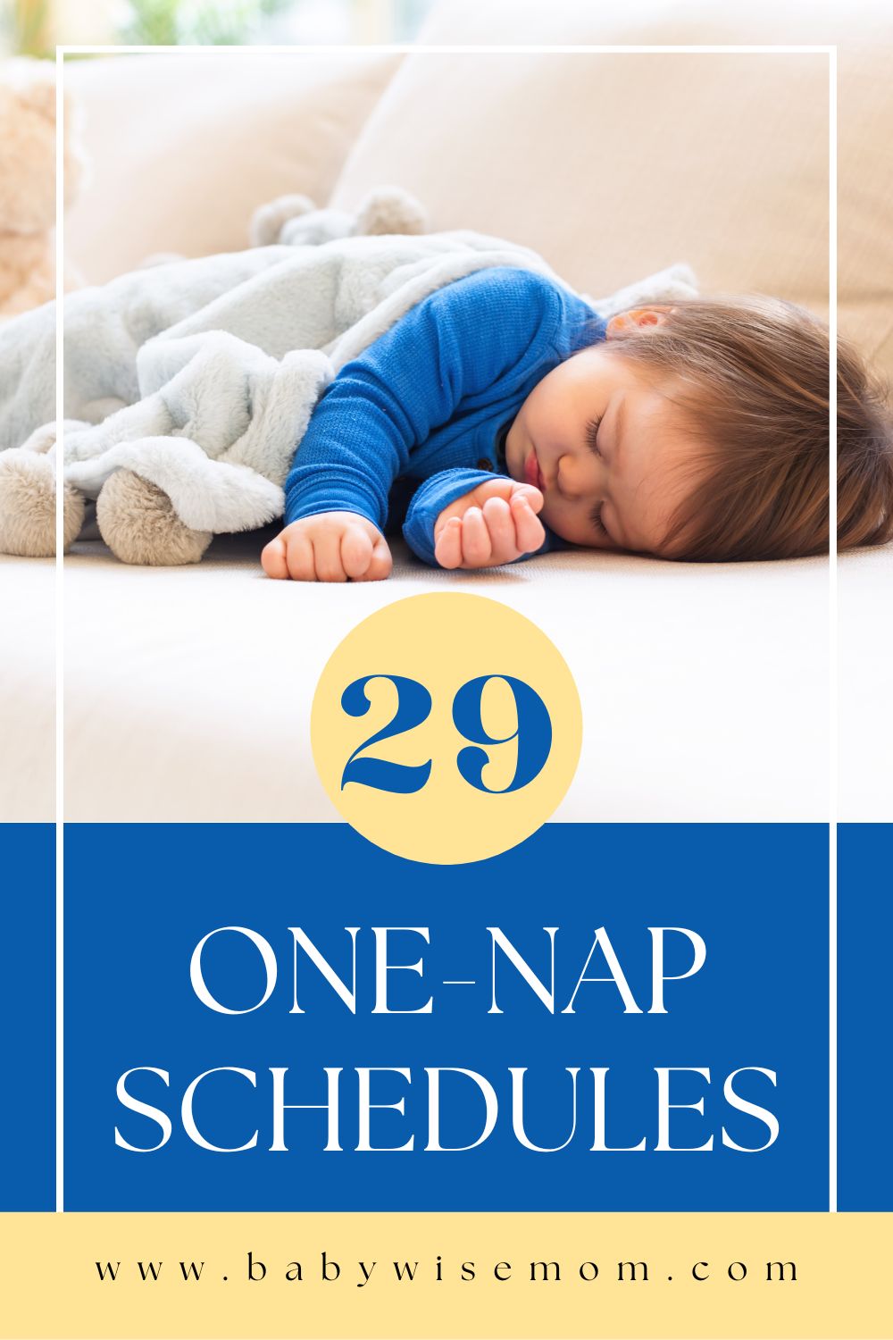 29 one-nap schedules pinnable image