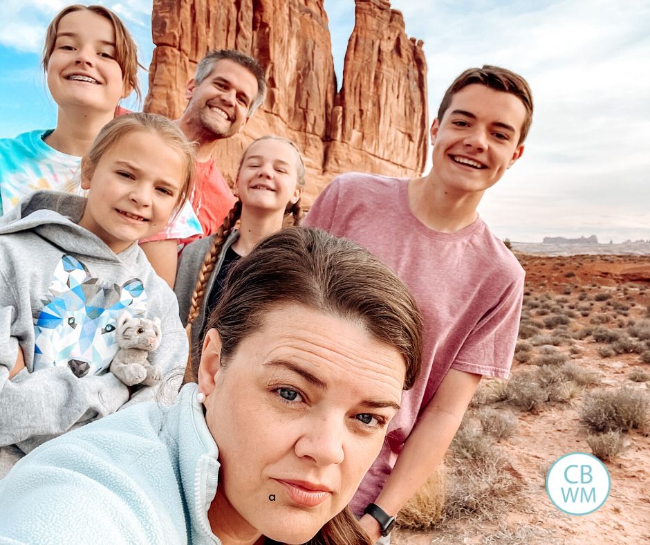 Babywise Mom Family in a national park