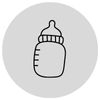 Baby bottle graphic