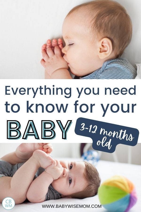 Everything you need to know for your baby pinnable image