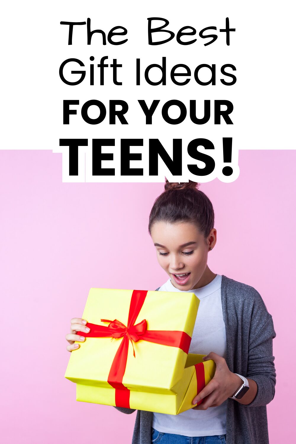 Best Gift Ideas for Teens pinnable image