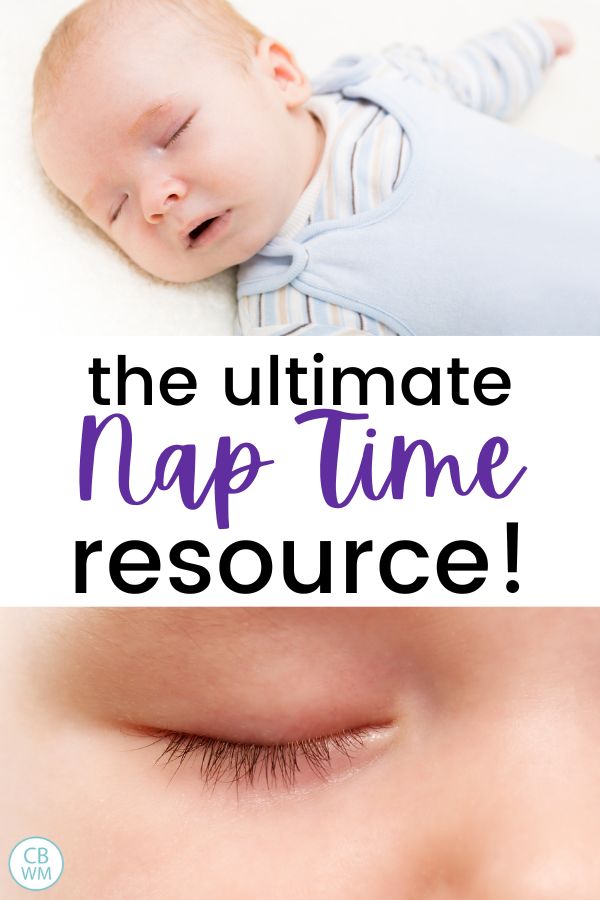 Throughout each day with your baby, you will follow an eat/wake/sleep cycle. This means you have many naps each day. As your baby gets older, you start to drop naps. Naps continue into toddler years and even preschooler years. Use this page to find all info you need on naps!