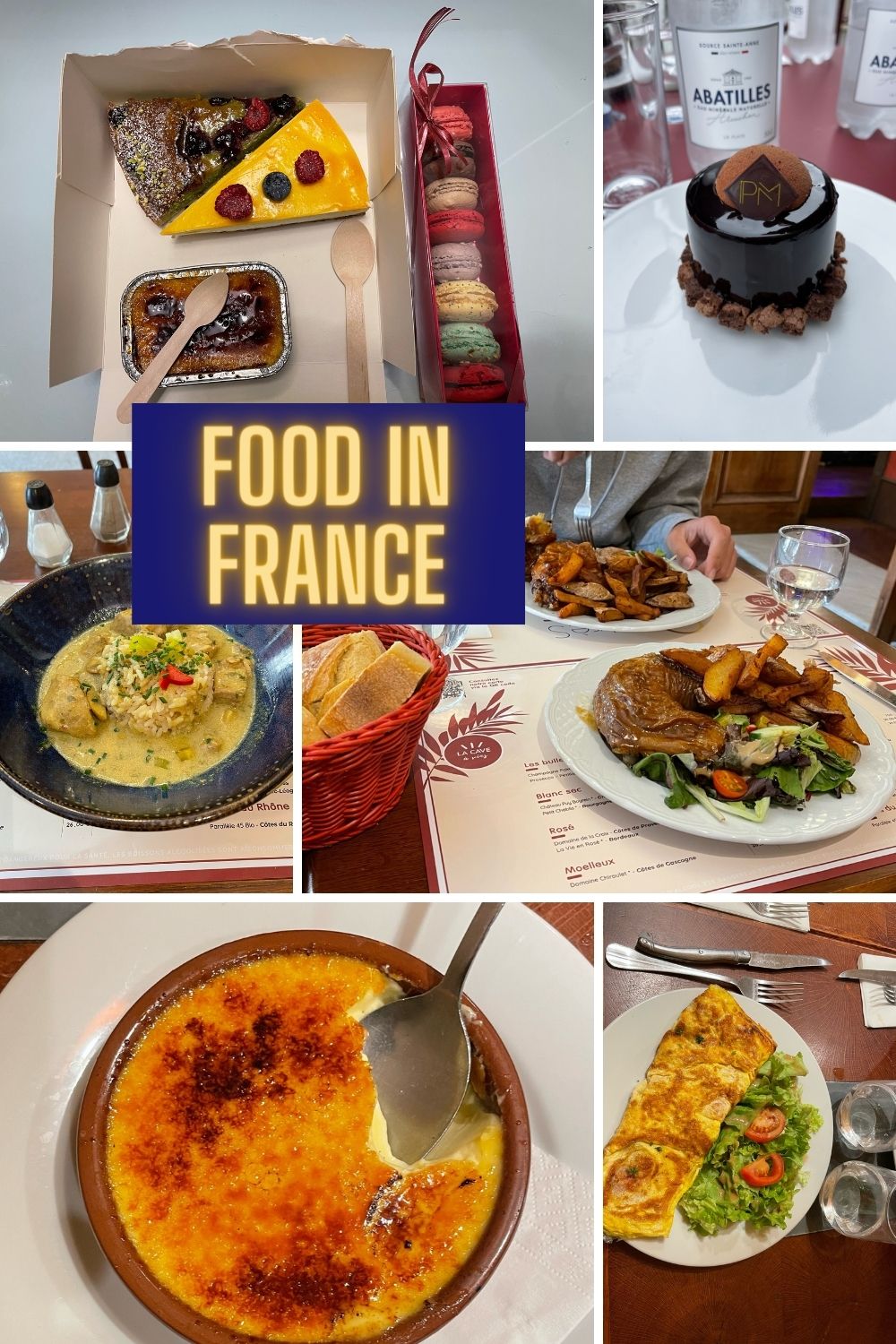 Yummy food to try in France