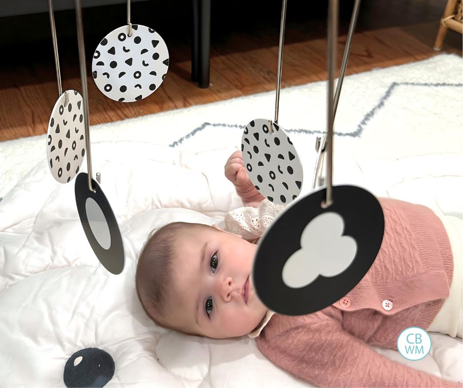 Baby at a mobile