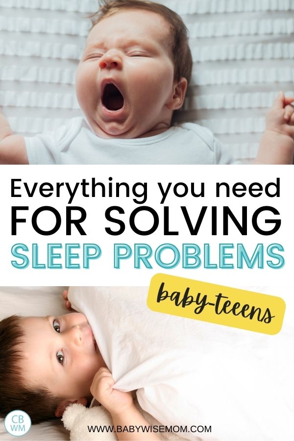 Problem solving sleep issues pinnable image