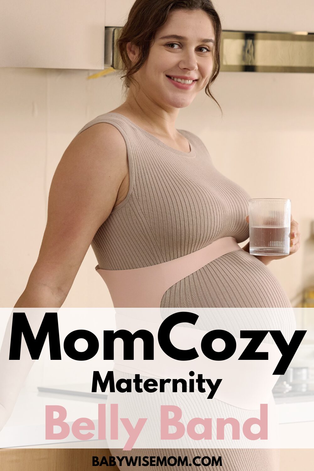 MomCozy Maternity Belly Band pinnable image