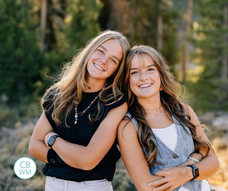 McKenna and Kaitlyn as teenagers